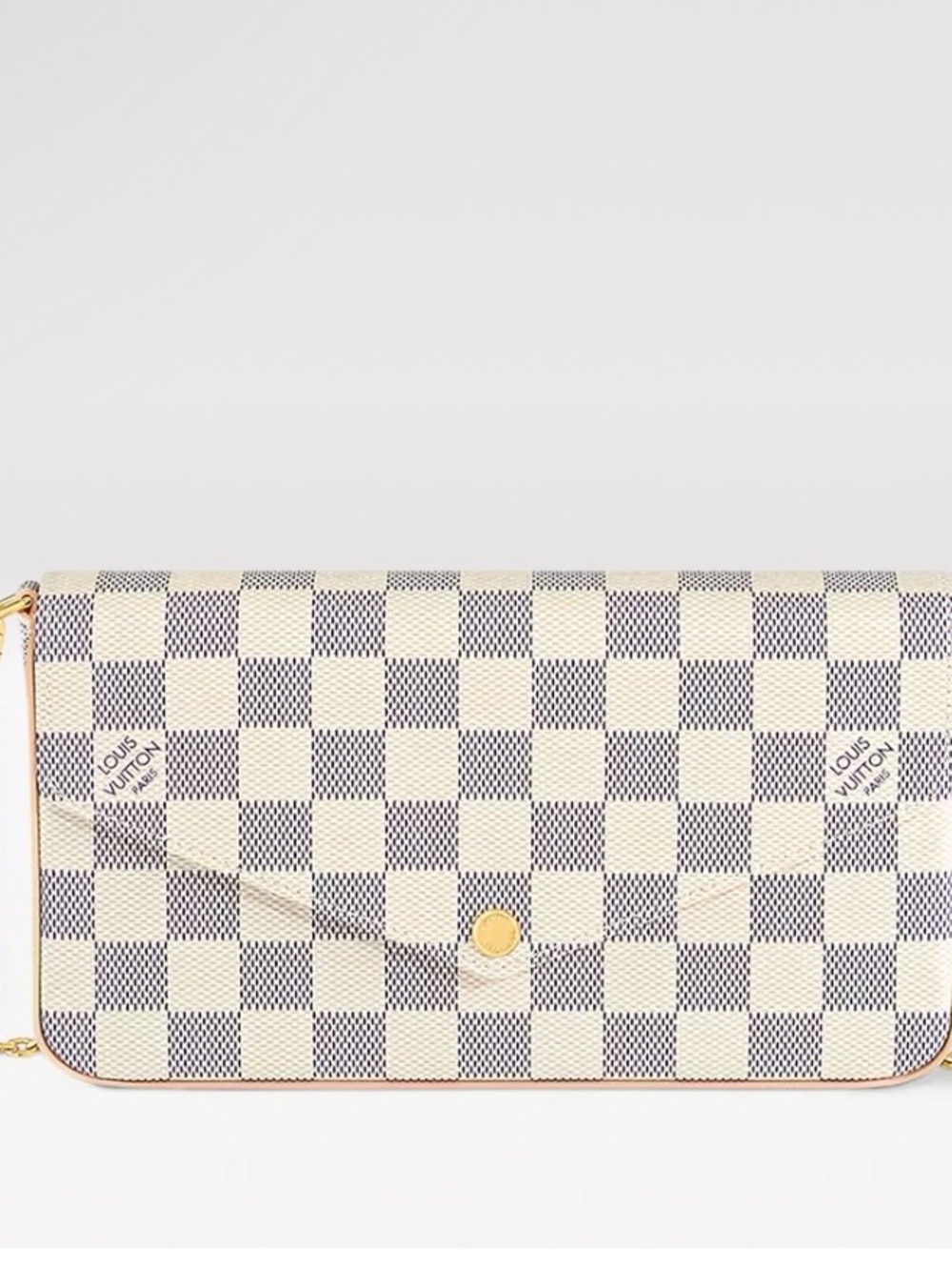 Louis Vuitton Damier Azur Pochette Felicie Handbag
